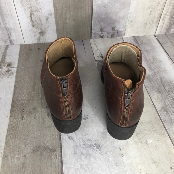 NWOB Montana Madison Leather Booties Size 7.5 - Picture 6 of 8